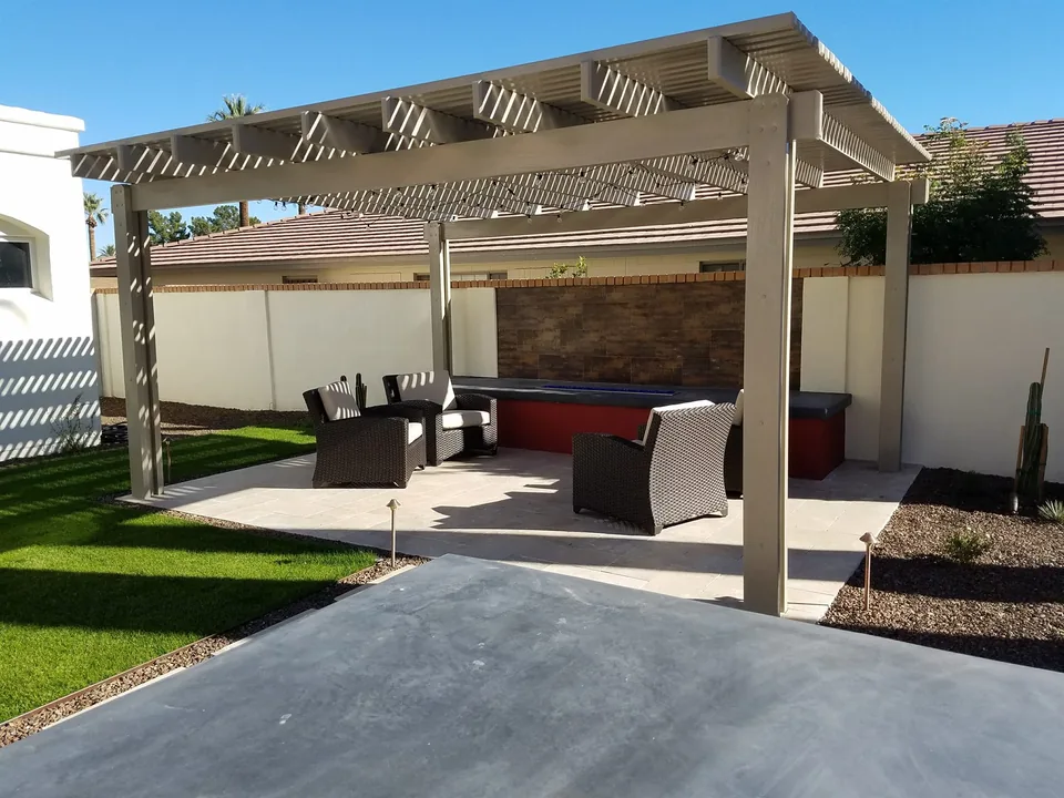 Outdoor BBQ and Fire Pit