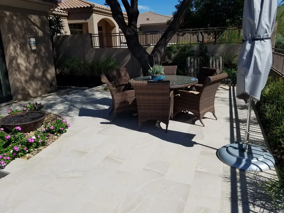 Poolside Seating Patio