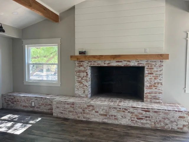Large Fireplace