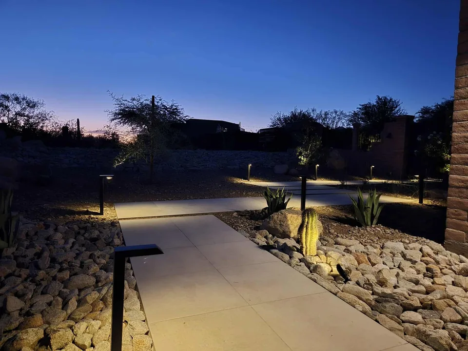 Illuminated Walkway