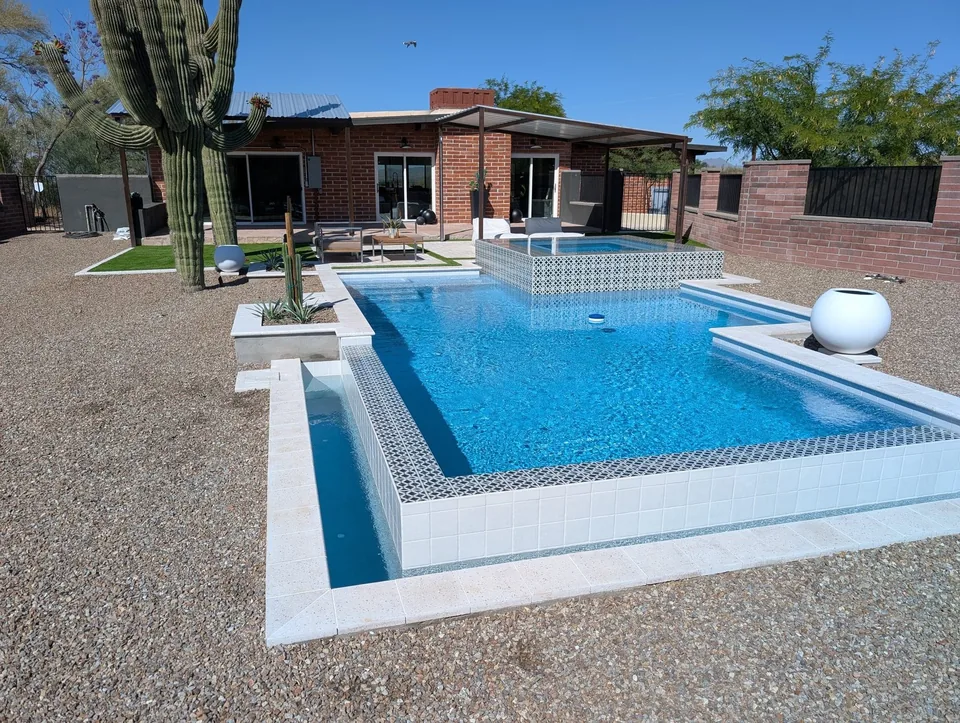 Geometric Pool and Spa