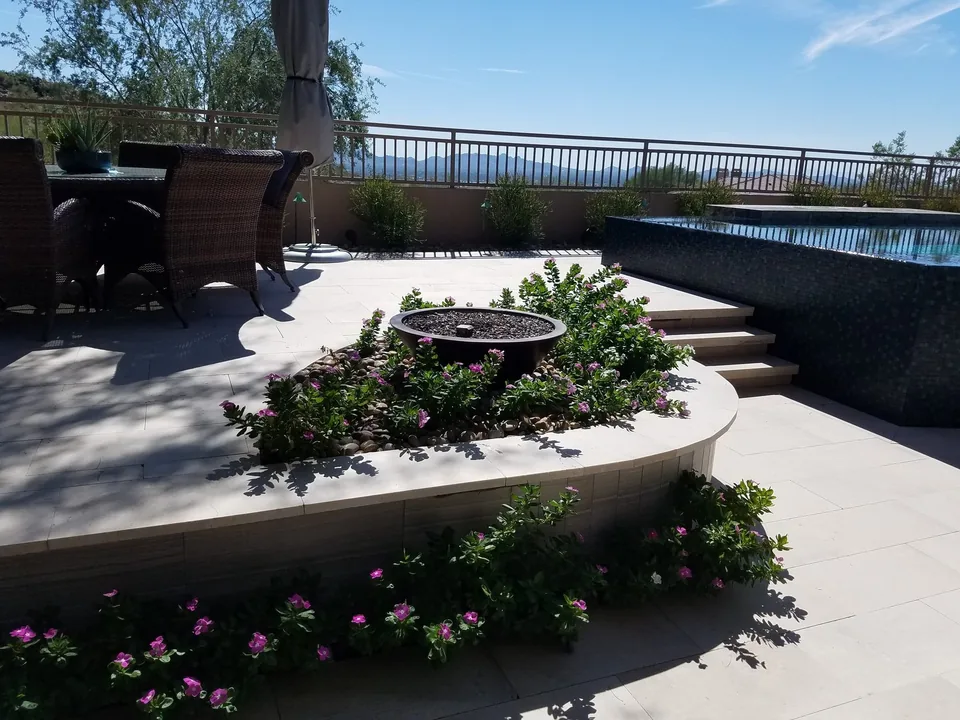 Views from Raised Patio
