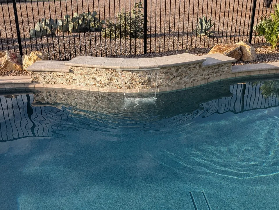 Shear descent Water feature